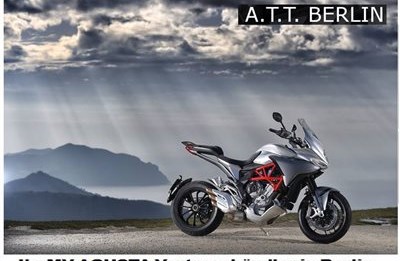 Erleben Sie die neue (Wartungsarme: Zündkerzen erneuern & Motorventilspiel einstellen: alle 30000Km)  MV Agusta Turismo Veloce in Kürze live bei uns! 