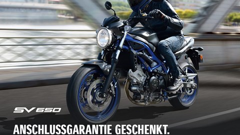 Suzuki Anschlussgarantie geschenkt!