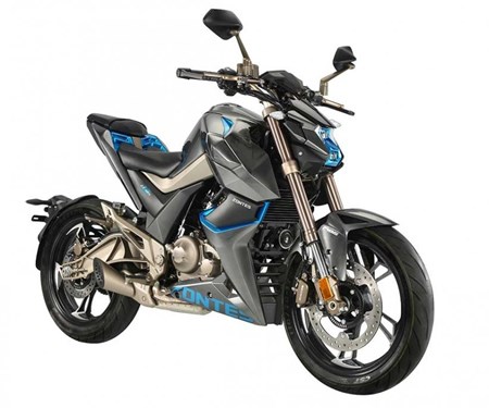 Zontes 125 U Streetfighter in schwarz blau 15PS ABS