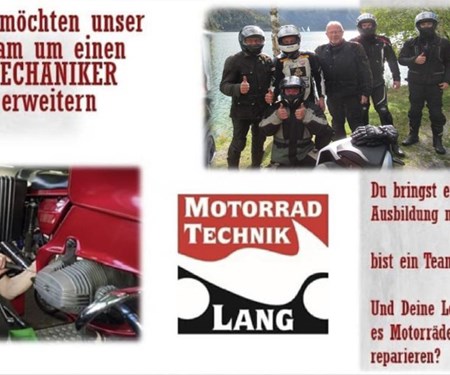 Unterstzützung für die Werkstatt / Quereinsteiger gesucht!!!