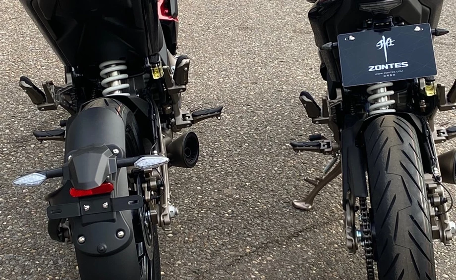 Zontes 125 U Streetfighter mit BC Heckumbau Bild 2: Zontes 125 U Streetfighter mit BC Heckumbau