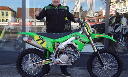 Die KX 450 lässt keine Wünsche offen!!