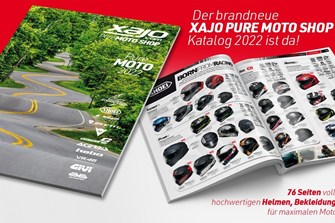 XAJO Pure Moto Katalog 2022 eingetroffen