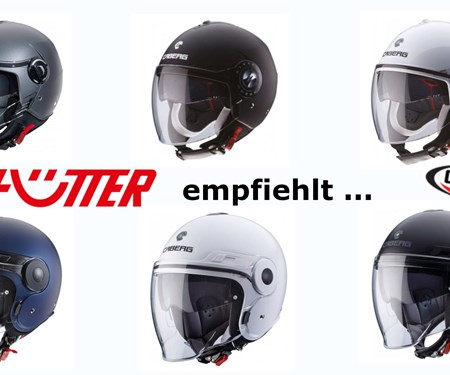 Hütter empfiehlt ... Caberg!