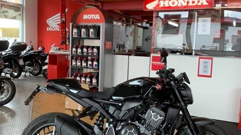 CB1000R Modell 2021 mit einem Heckumbau von Highsider 