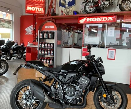 CB1000R Modell 2021 mit einem Heckumbau von Highsider 