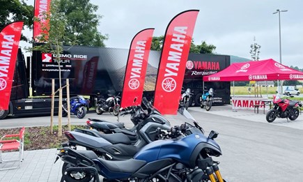 YAMAHA Show-Truck im neuen Yamaha Zentrum Leipzig am 9. und 10. April 2022 - sei dabei!