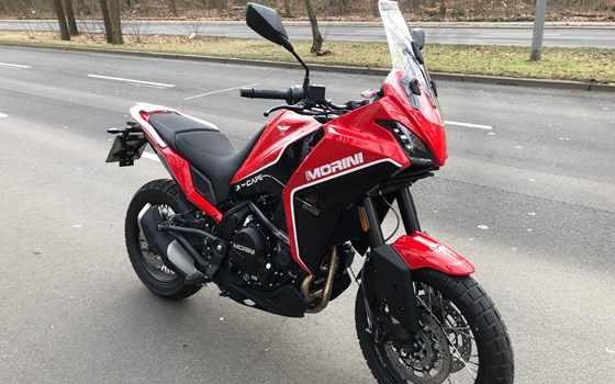 Gleich nach eintreffen der hübschen Moto Morini X-Cape musste ich einfach sofort eine Probefahrt machen! - Bild 12