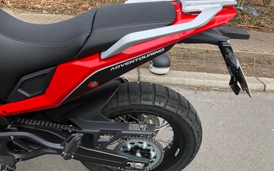 Gleich nach eintreffen der hübschen Moto Morini X-Cape musste ich einfach sofort eine Probefahrt machen! - Bild 18