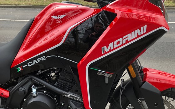 Gleich nach eintreffen der hübschen Moto Morini X-Cape musste ich einfach sofort eine Probefahrt machen! - Bild 6