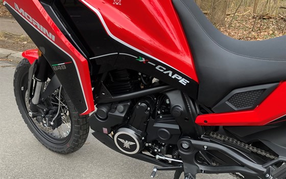 Gleich nach eintreffen der hübschen Moto Morini X-Cape musste ich einfach sofort eine Probefahrt machen! - Bild 9