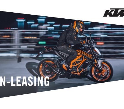 Kaufen? Nein, einfach für die Saison leasen! Deine Super Duke nagelneu, ready to race, Laufzeit 6 Monate für Euro 1088.-/Monat, keine Sonderzahlung!