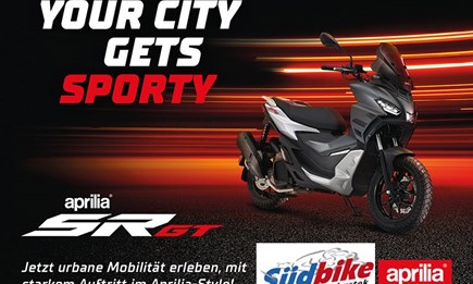 Aprilia Roller SR GT 125 und SR GT 200