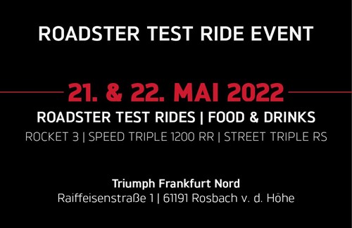 ROADSTER TEST RIDE EVENT