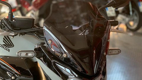 CB500F Modell 2022 mit Honda original-Zubehör