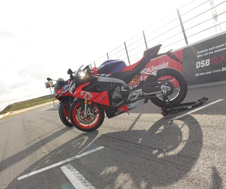 Aprilia Bikes für den STC