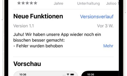 EMG APP & Gewinnspiel