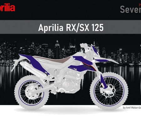 Aprilia SX/RX 125 im Seven9-Design