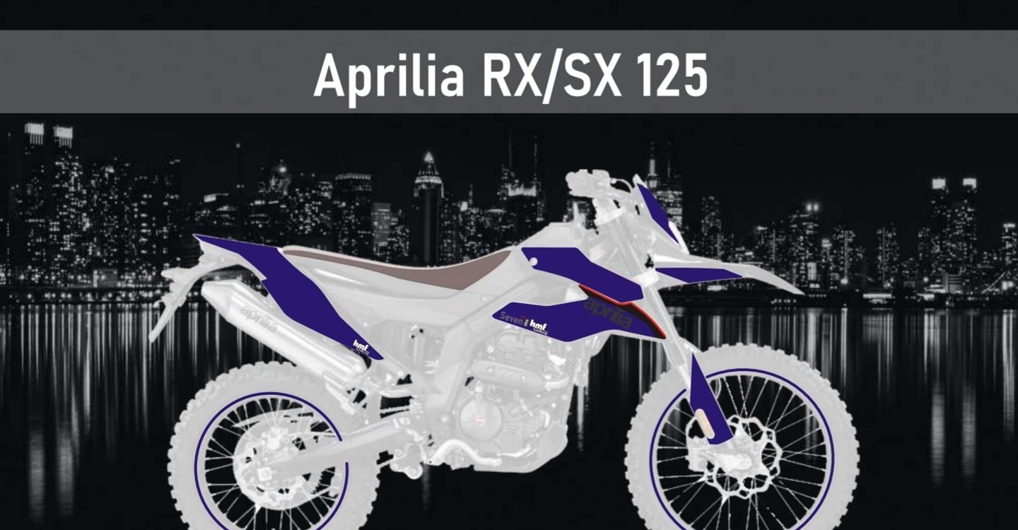 Aprilia SX/RX 125 im Seven9-Design