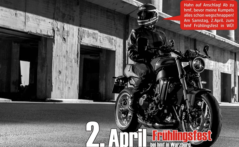 hmf LIVE am 02.04.2022 - der Saisonstart bei hmf Bild 1: hmf LIVE am 02.04.2022 - der Saisonstart bei hmf