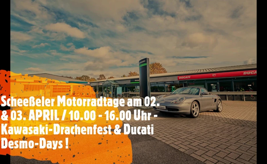 EINLADUNG: Scheeßeler Motorradtage am: 2. & 3. April - 10.00 - 16.00 Uhr Bild 2: EINLADUNG: Scheeßeler Motorradtage am: 2. & 3. April - 10.00 - 16.00 Uhr