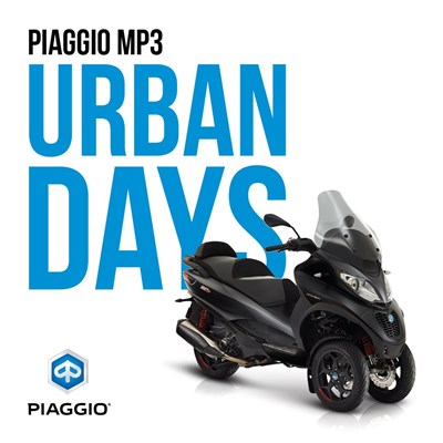 Piaggio MP3 Urban Days bei hmf in Würzburg