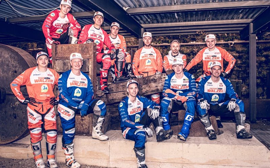 Das Team KTM und GASGAS Walzer startet mit geballter Power in die Rennsaison 2022! Bild 1: Das Team KTM und GASGAS Walzer startet mit geballter Power in die Rennsaison 2022!