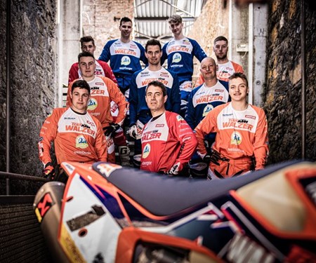 Das Team KTM und GASGAS Walzer startet mit geballter Power in die Rennsaison 2022! Das Team KTM und GASGAS Walzer startet mit geballter Power in die Rennsaison 2022!