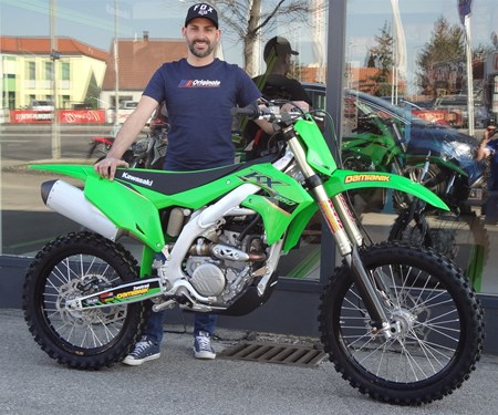 Roll out einer Kawasaki KX 250 / 2022! Roll out einer Kawasaki KX 250 / 2022!