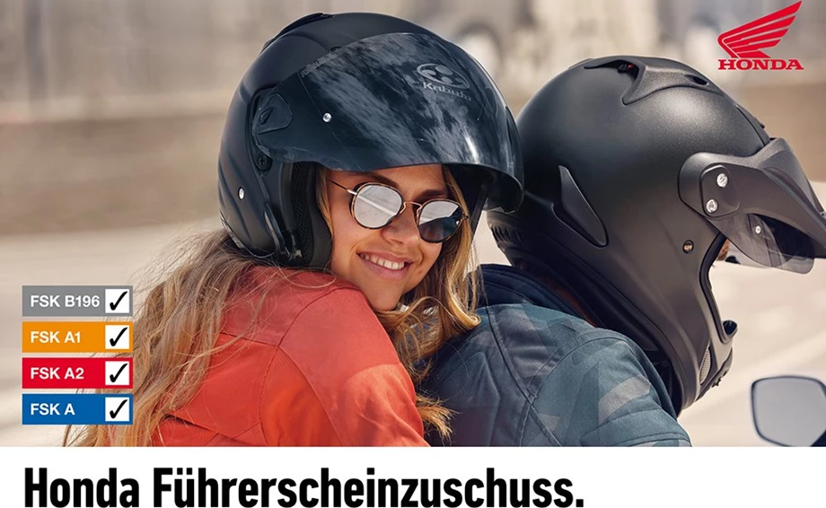 Honda Semmler - Führerschein Aktion die Zweite !  Bild 1: Honda Semmler - Führerschein Aktion die Zweite !