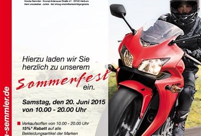 Honda Semmler - Sommerfest 2015