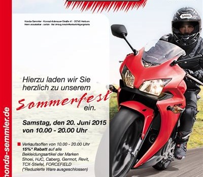 Honda Semmler - Sommerfest 2015 - Bild 1