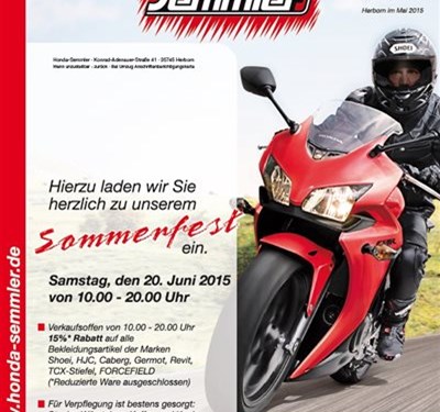 Honda Semmler - Sommerfest 2015