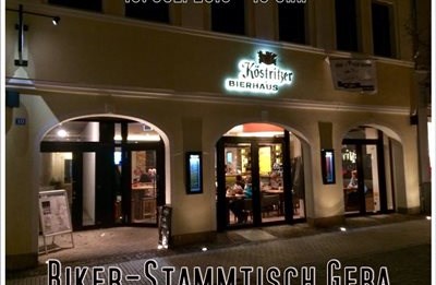 Bikerstammtisch in Gera