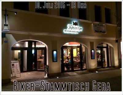 Bikerstammtisch in Gera Bild 1: Bikerstammtisch in Gera
