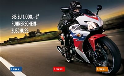 Honda Semmler - Führerschein Aktion 