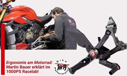 Ergonomie am Motorrad: Martin Bauer erklärt im Racelab!
