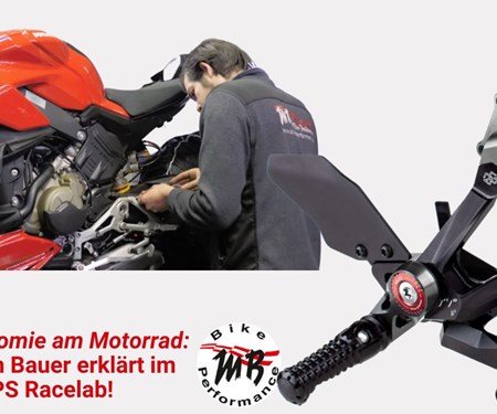 Ergonomie am Motorrad: Martin Bauer erklärt im Racelab! Ergonomie am Motorrad: Martin Bauer erklärt im Racelab!