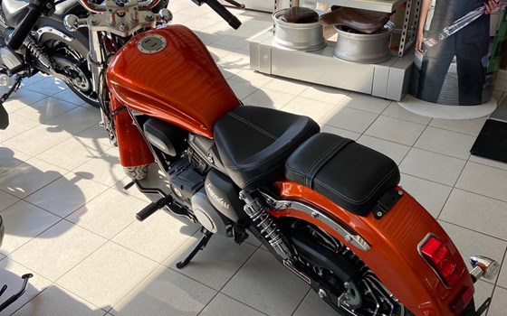 125er Legenders von MAG mit 14 PS in tollem Kupfer / Orange - Bild 3