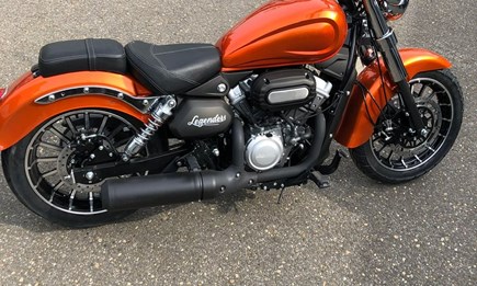 125er Legenders von MAG mit 14 PS in tollem Kupfer / Orange