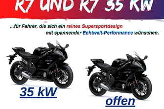 NEWS R7 in SCHWARZ und eine R7 35 kW – Version in SCHWARZ