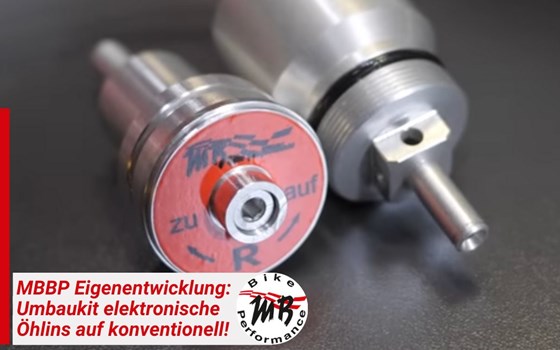 Eigenentwicklung: Umbaukit von elektronischem Öhlins Fahrwerk auf konventionell! - Bild 1 Eigenentwicklung: Umbaukit von elektronischem Öhlins Fahrwerk auf konventionell! - Bild 1