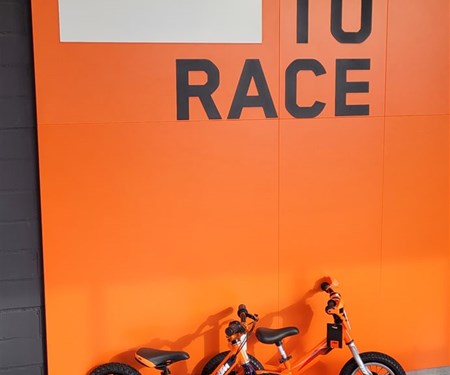 KTM Fan von Klein auf - Manche haben es eben im Blut