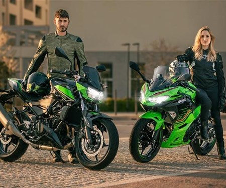 Kawasaki bringt die 400 cm3 Modelle zurück