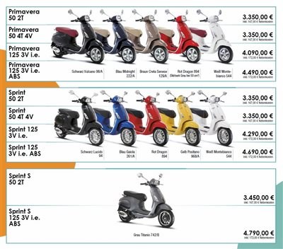 Sommeraktion bei hmf - Vespa fahren für nur 49,00 Euro! 