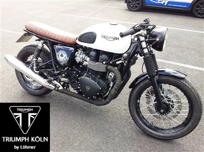Triumph Köln baut die etwas andere Thuxton ACE CAFE