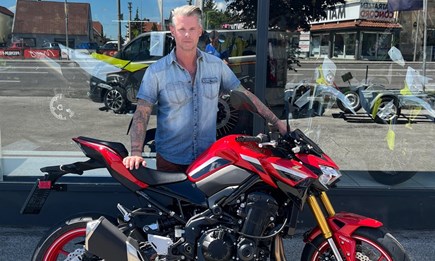 Wir entlassen eine  Z900 50th Anniversary in die Freiheit!