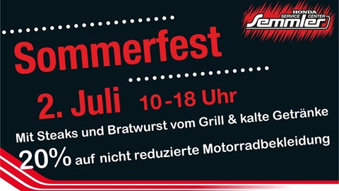 Honda Semmler - Sommerfest 2022