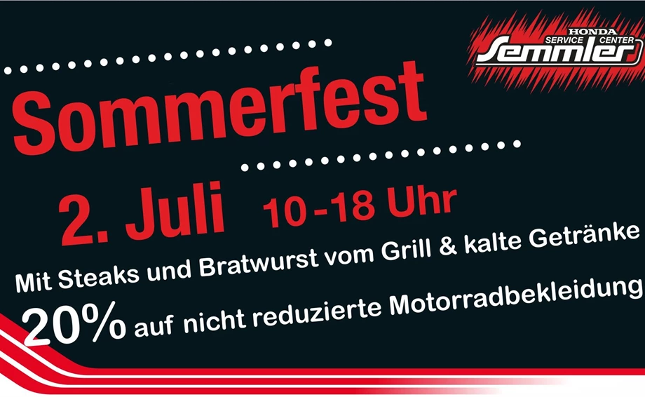 Honda Semmler - Sommerfest 2022 Bild 1: Honda Semmler - Sommerfest 2022