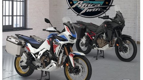 Zubehörpakete für die AfricaTwin und AfricaTwin Adventure Sports 